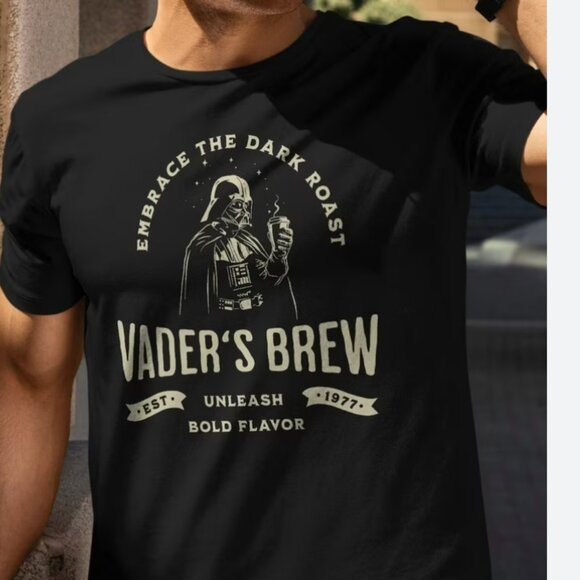 Gildan Other - Star Wars Vader's Brew Unisex Black T-Shirt Halloween Tshirt, Funny Unisex XL